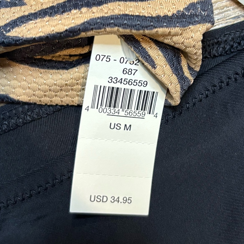Aerie Zebra Print Bikini Top - Picture 5 of 5